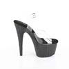 Pleaser - ADORE708WFRS Ankle strap sandal - Black/Transparent Product image
